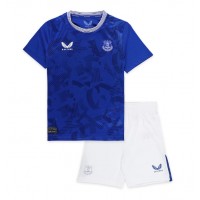 Maglia Calcio Everton Ashley Young #18 Prima Divisa Bambino 2024-25 Manica Corta (+ pantaloncini)